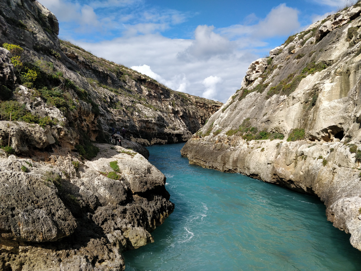 The secluded Wied il-Ghasri valley